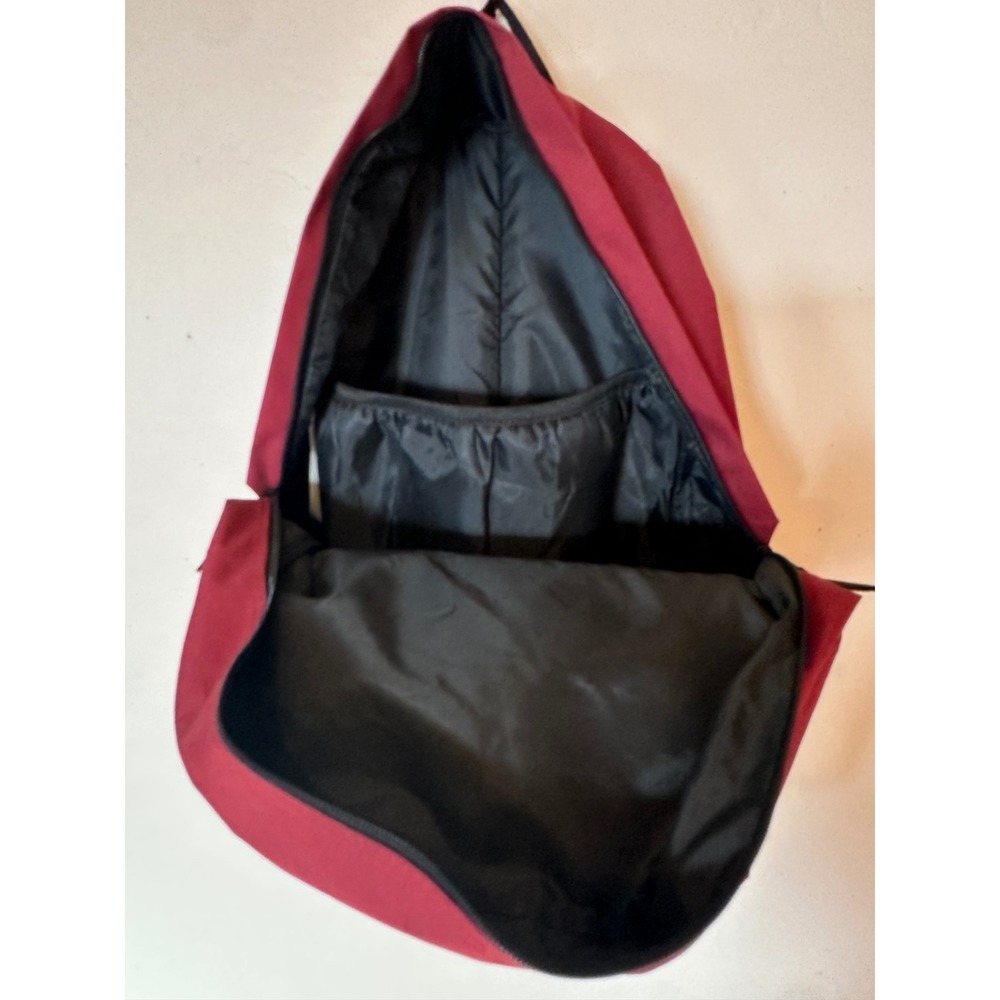 Beetlejuice Handbook for the Recently Deceased Backpack Maroon Burgundy Bag - Picture 8 of 14